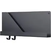 Muuto Folded hylde lille Black (sort)