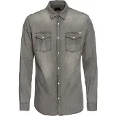 Jack & Jones Skjorte 'Sheridan' grey denim