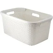 Curver Style 3253920708007, 45 L, Rektangulær, Rattan, Hvid, 592 mm, 380 mm