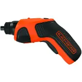 Black & Decker CS3651LC-QW, Skruemaskine, Pistolhåndtag, Sort, Orange, 180 rpm, 5 Nm, Batteri