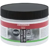 Amsterdam Extra heavy gel medium, mat 022 glas