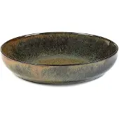 Serax Surface dyb tallerken 19 cm Indi grey
