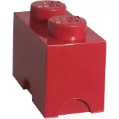 LEGO Storage Brick 2 - Opbevaringsboks - knaldrød