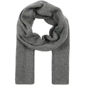 Jack & Jones Sjal 'JACDna' mørkegrå / sort / hvid