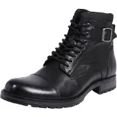 Jack & Jones Snørestøvler 'Albany' sort