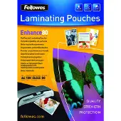 Fellowes Lamineringslommer A3 80 micron mat - (100 stk.)