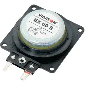 Visaton VS-EX60S, Sort, 12 g