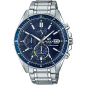 Casio Herreur EFS-S510D-2AVUEF Edifice Blå/Stål Ø49 mm