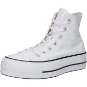 Converse Sneaker high 'Chuck TayIor All Star Lift Platform' sort / hvid