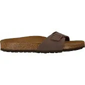 Birkenstock - Sandaler og klipklapper dame - Madrid Birkibuc Narrow Mocha til Unisex - Størrelse 38 - Brun