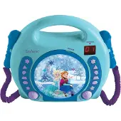 Disney Frozen RCDK100FZ, Blå, Turkis, Bærbar CD-afspiller