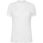 Vila Vistasia Blonde Top Med Korte Ærmer