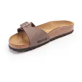Birkenstock - Sandaler og klipklapper dame - Madrid Birkibuc Narrow Mocha til Unisex - Størrelse 36 - Brun