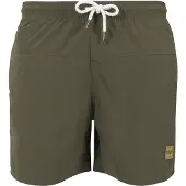 Urban Classics Badeshorts 'Block Swim' khaki