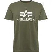 Alpha industries Bluser & t-shirts oliven / hvid