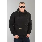 West Coast Choppers Aramidic Lining Por Vida Sweatshirt Med Lynlås