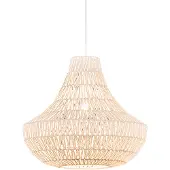 QAZQA Retro pendellampe hvid 50 cm - Lina Cono 50