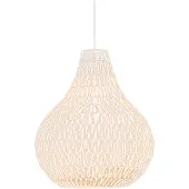 QAZQA Skandinavisk pendellampe hvid 45 cm - Lina Drop