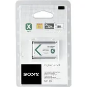 Sony NP-BX1 - Batteri - Li-Ion - 1240 mAh - for ZV-1, ZV-1F Cyber-shot DSC-HX95, HX99, RX100, WX700 VLOGCAM ZV-1A, 1G