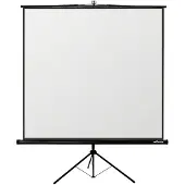 Reflecta CrystalLine Tripod - Projektionsskærm med trebenet stativ - 70 (177 cm) - 1:1 - Matte White