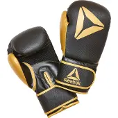 Reebok bokshandschoenen goud/zwart