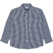 Hust and Claire Skjorte 'Rene' navy / hvid