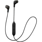 JVC HA-FX9BT Gumy - Øreproptelefoner med mik. - i øret - Bluetooth - trådløs - sort
