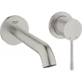 GROHE Essence 2-huls håndvaskbatteri M-Size, supersteel