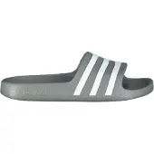 Adidas Pantoletter 'Adilette Aqua' grafit / hvid