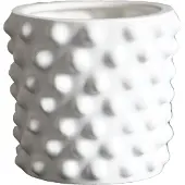 DBKD Cloudy urtepotteskjuler mat-hvid mini
