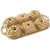 Nordic Ware geo bundtlette bageform 0,8 L