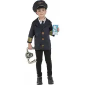 MOM Jeg Vil Være En Pilot Børne Kostume