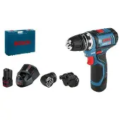 Bosch SKRUEMASKINE GSR 12V-15 FC 2X2AH 3XGFA C