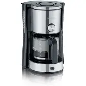 Severin KA 4825 Aroma Select kaffebrygger 10 kopper Rustfrit stål-sort