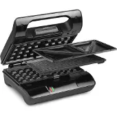 Princess Classic Multi & Sandwich Grill Compact Pro - Toast maskine / vaffelbager / grill - 800 W - stål/sort