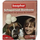 Beaphar fårefedt bonbons med laks til hunde