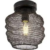 QAZQA Oriental loftslampe sort - Nidum Bene