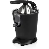 Princess 201853 Saftpresser i rustfrit stål - Sort - Rustfrit stål - 1,1 m - Rustfrit stål - 120 rpm - 160 W - 220 - 240 V (201853)