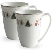 Wik & Walsøe Julemorgen kop 30 cl, 2 stk. hvid