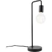 QAZQA Moderne sort bordlampe - Facil