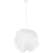 QAZQA Rustik pendellampe hvid - Feather