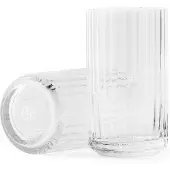 Lyngby Porcelæn Lyngby vase glas klar 12 cm