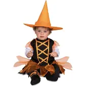 MOM Lille Orange Hekse Babykostume