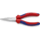 Knipex 25 05 160, Diagonal tang, Krom, Rustfrit stål, Blå, Rød, 160 mm, 144 g