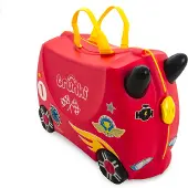 Trunki 1568282932, Kuffert, Sort, Blå, Hvid, Gul, Plast, 4 hjul, CE, 18 L