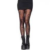 Leg avenue Pirate Booty skull net pantyho