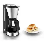 WMF KITCHENminis 0412270011, Filter kaffemaskine, 0,625 L, Malet kaffe, 710 W, Sort, Rustfrit stål