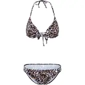 LASCANA Bikini ecru / brun / sort