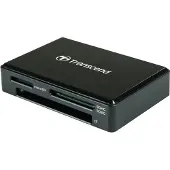 Transcend RDC8K - Kortlæser (SDHC, SDHC UHS-I, SDXC, SDXC UHS-I, microSDHC, microSDHC UHS-I, microSDXC, microSDXC UHS-I, MS XC, CF) - USB 3.1