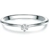 Trilani Ring sølv / transparent
